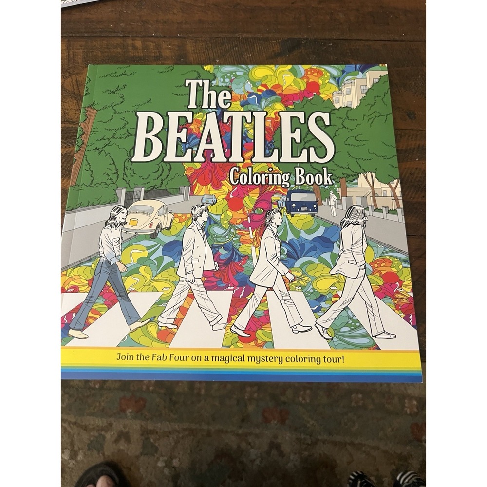 New The Beatles - Coloring Book for Adults -Zen Relaxing So Cool!